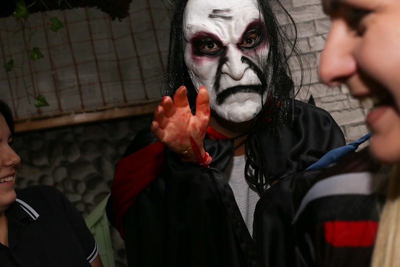 Тыквенные фонари и декорации для квеста на Хэллоуин в Ufa