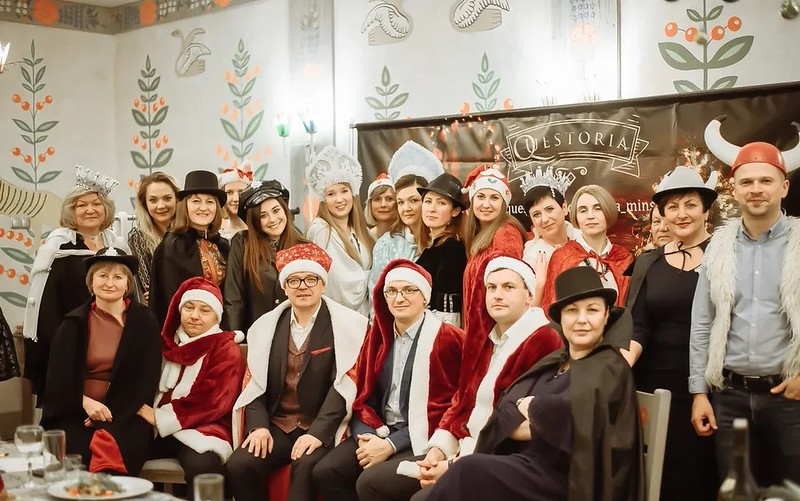 Тимбилдинг-активности на корпоративе на Новый год в Ufa