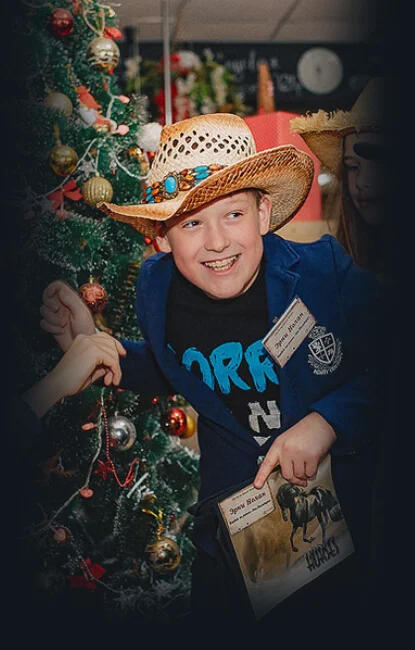 Новый год в школе в Уфе.